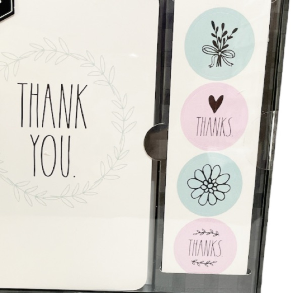 NIB Rae Dunn THANK YOU Note Card Set - Picture 3 of 5